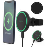 Gloplum Magnetic Wireless Car Charger & Phone Mount